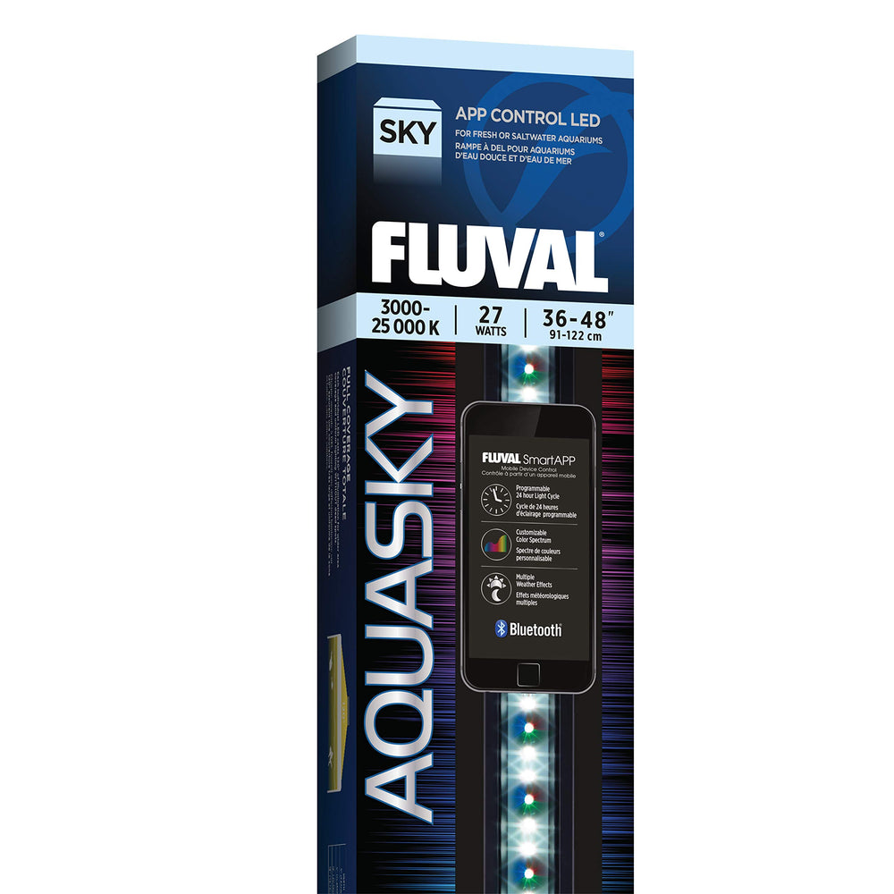 Fluval Aquasky 2.0 overview with wide lighting coverage