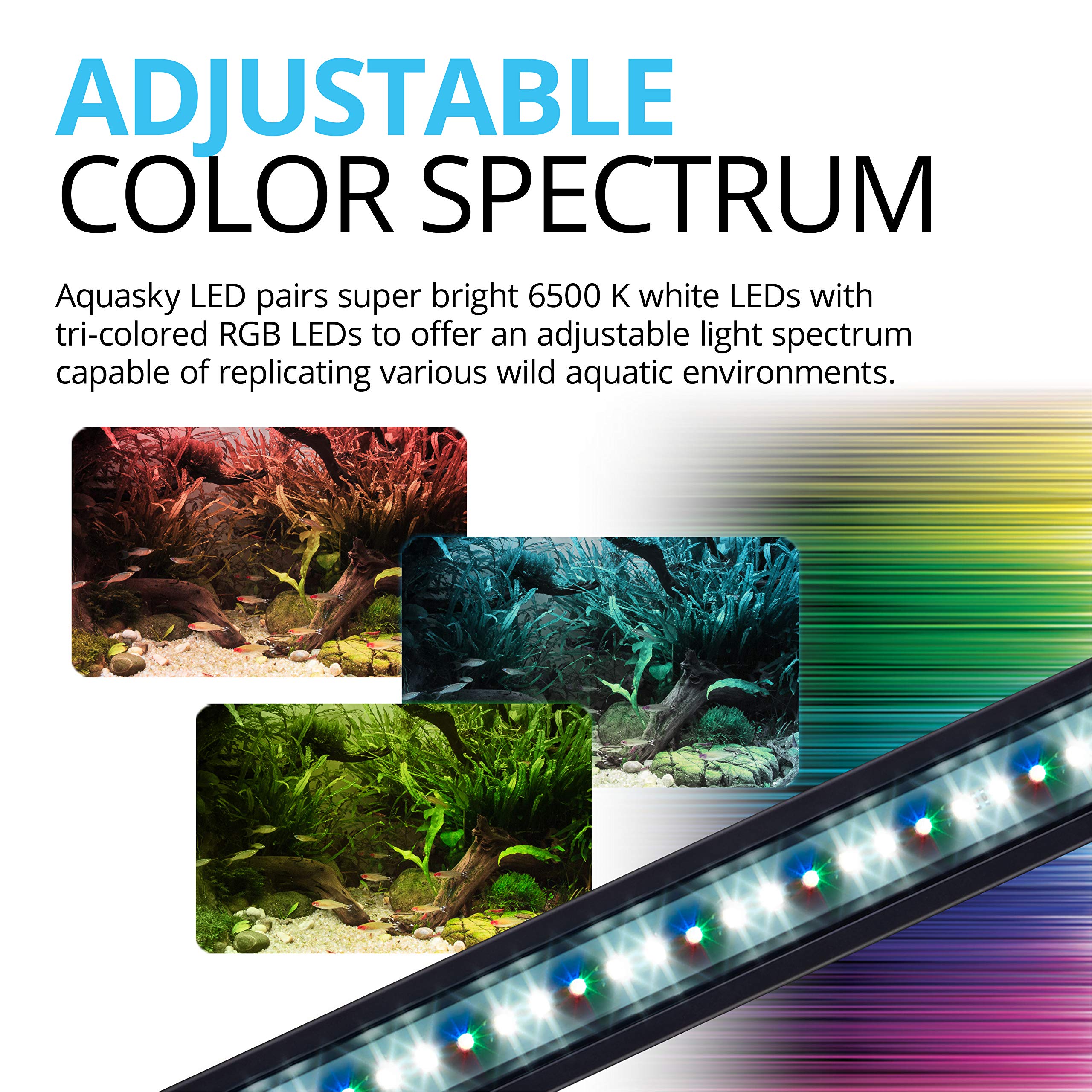 Fluval Aquasky 2.0 storm effect for dynamic scenes