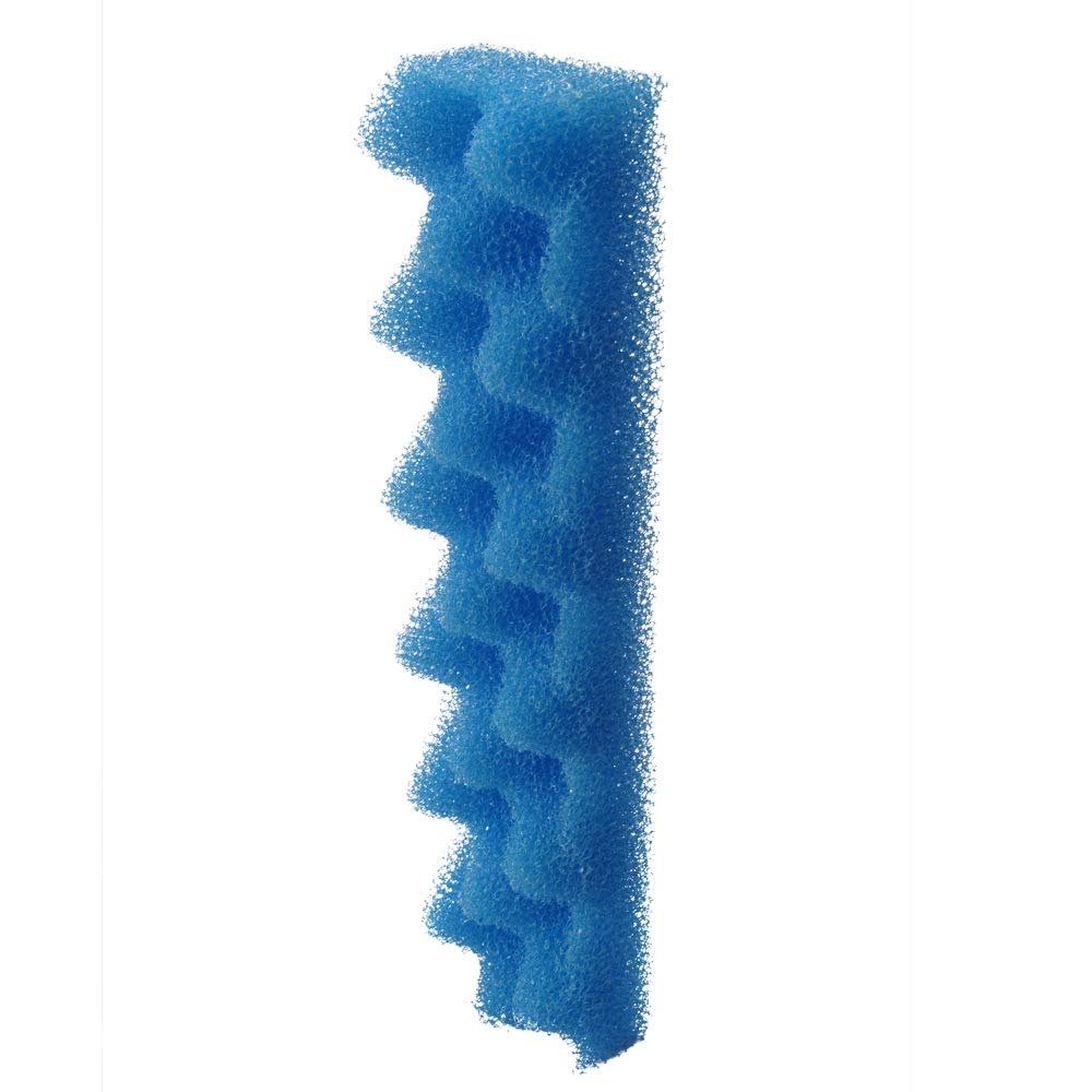 Fluval Bio-Foam Max ripple pattern boosts surface area for improved waste capture.