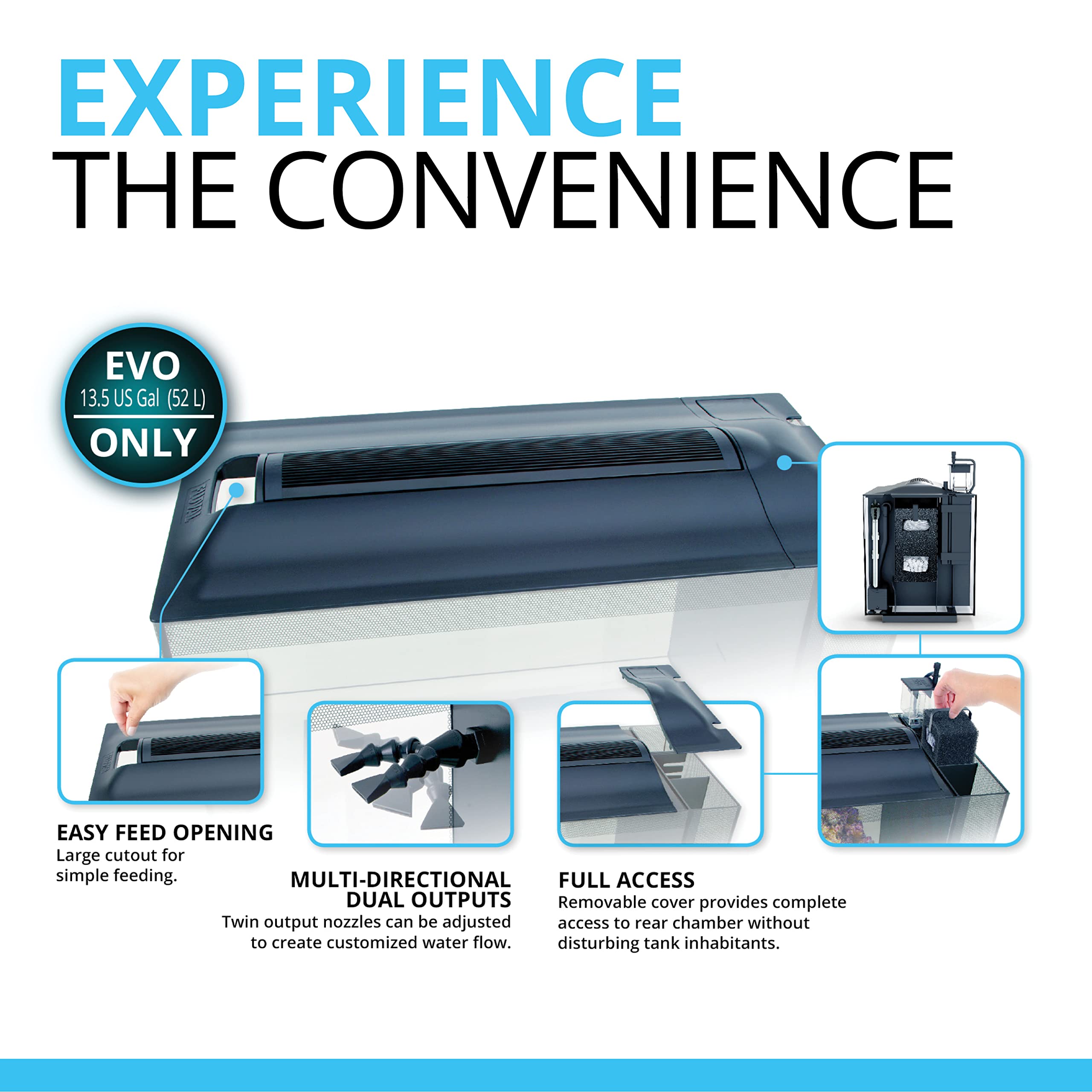 Fluval Evo XII aluminum waterproof casing sleek durable housing