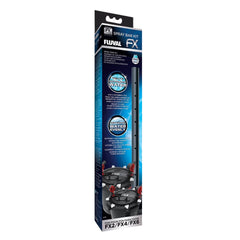 Fluval FX Spray Bar Kit extended assembly showing adjustable length for even diffusion.