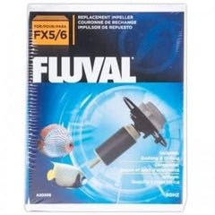 Fluval FX5/FX6 replacement impeller pack ensures quick on-hand maintenance.