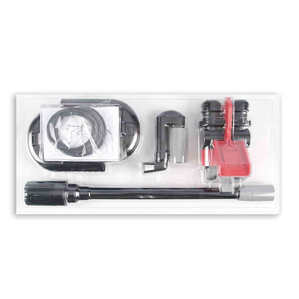 Fluval intake/output kit for 307/407 enables easy installation and improved water flow.