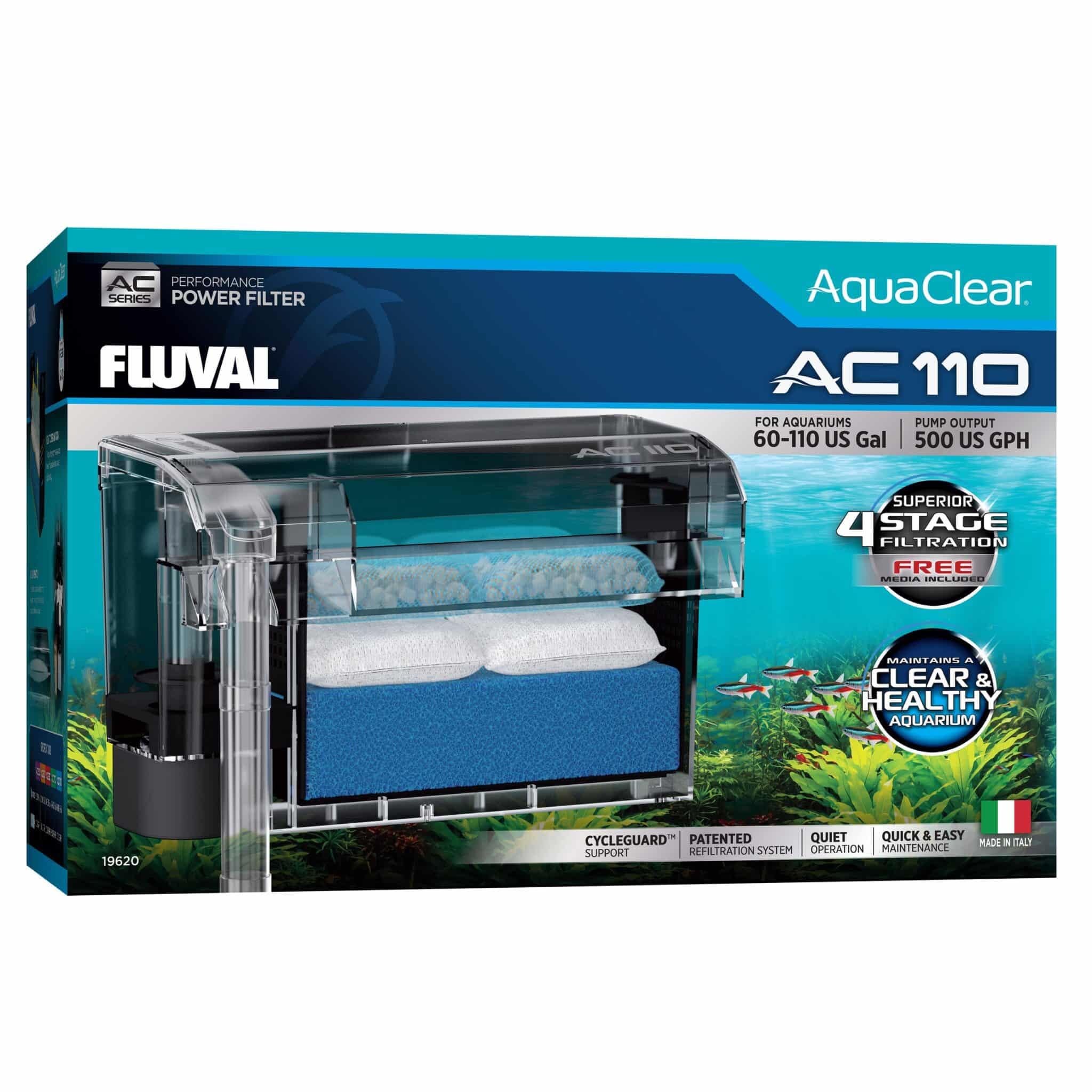 Fluval AC110 compatibility of the kit enables optimized filtration performance