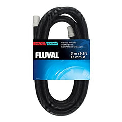 Fluval ribbed hosing ribbing detail adds durability for canister setups
