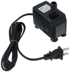 Fluval WP500 pump front view delivers steady water flow for small tanks.