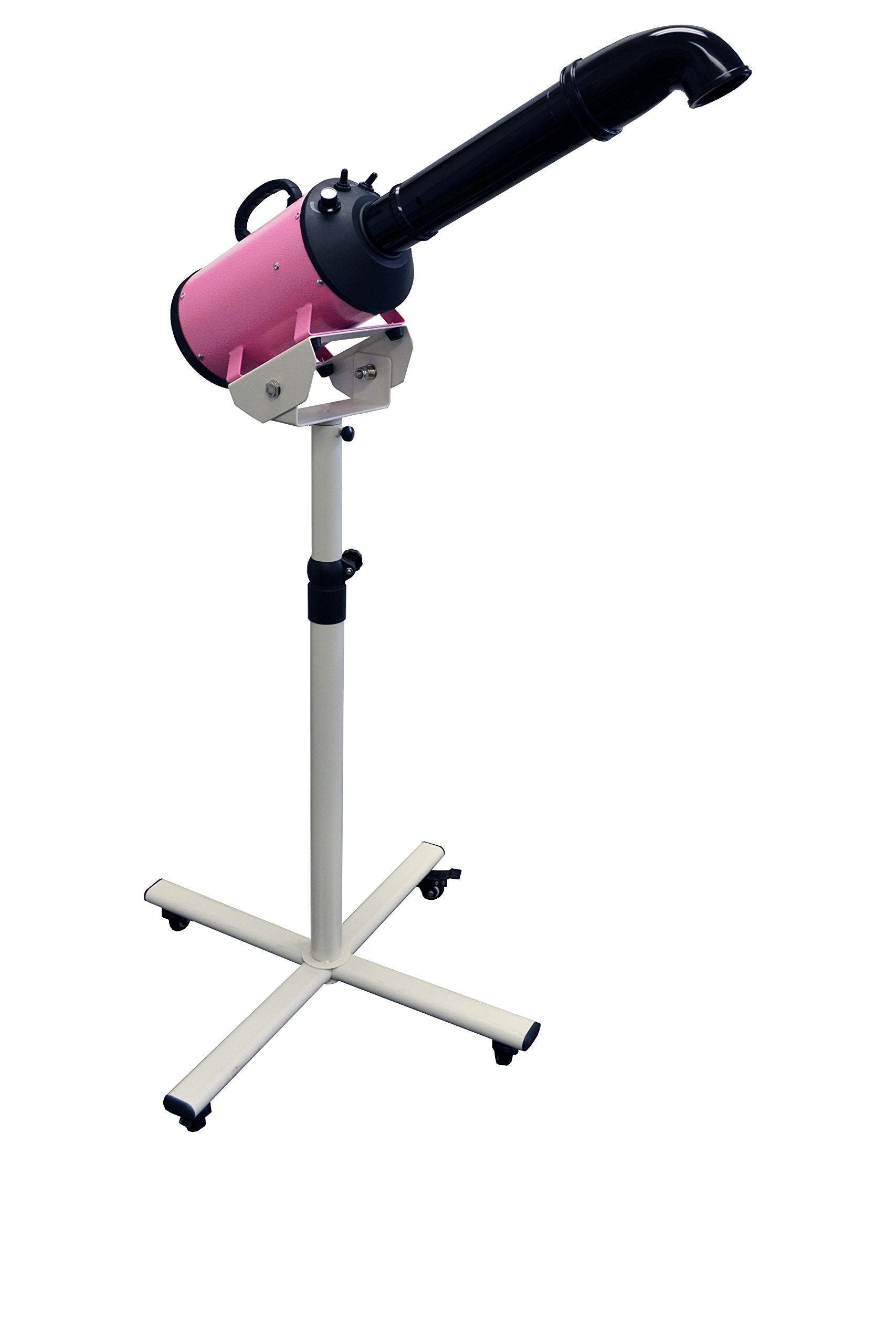 Flying Pig High Velocity Dryer side view highlights easy maneuverability during grooming sessions.