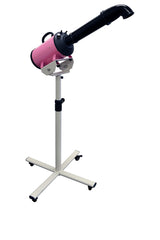 Flying Pig High Velocity Dryer side view highlights easy maneuverability during grooming sessions.