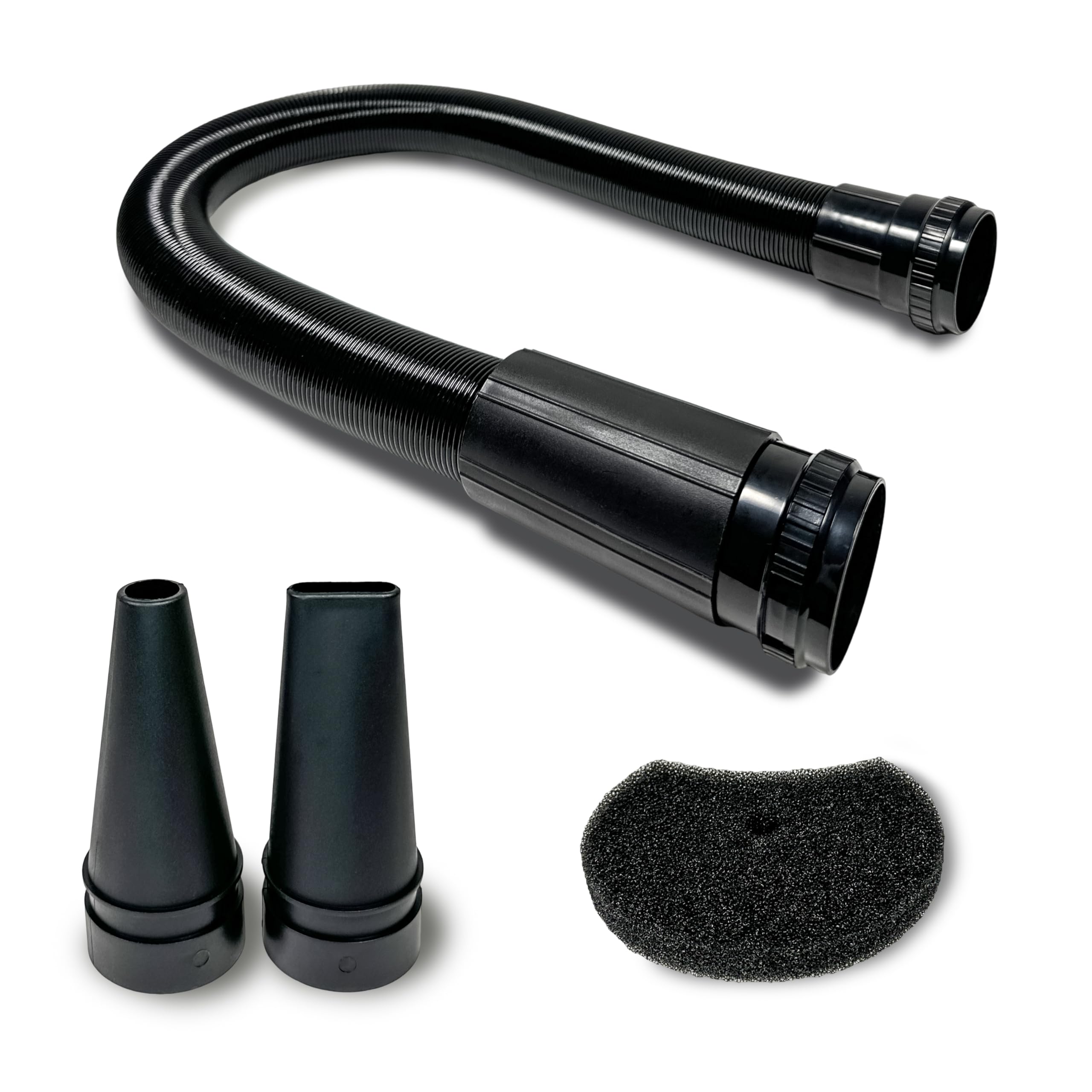 Flying Pig High Velocity Dryer 10ft hose enables flexible mobile grooming sessions.