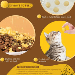 Flyjobs natural no additives label on quail yolk snack package.