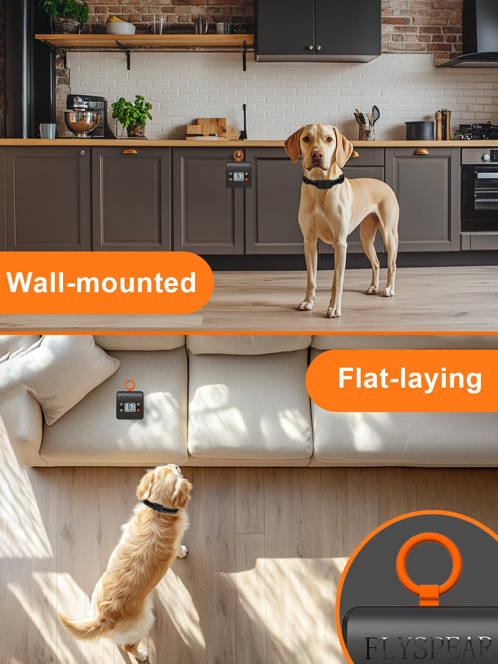 FLYSPEAR beep-static-correction conveys clear beeps and safe correction cues.