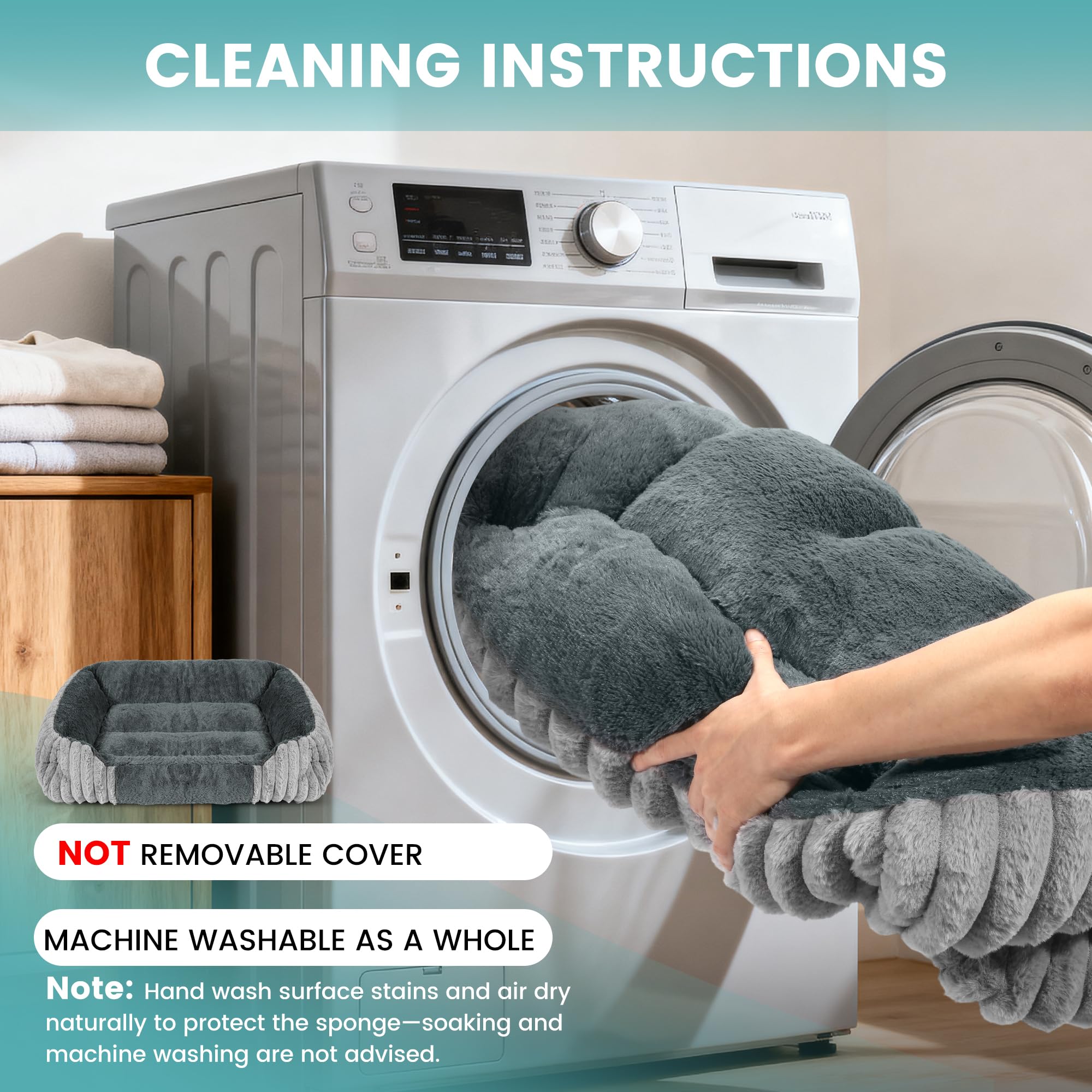 Fnsyay non-detachable design ensures the surface stays intact over time.