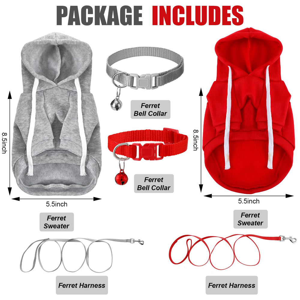 Foaincore ferret harness and leash 48in for secure, adjustable strolls