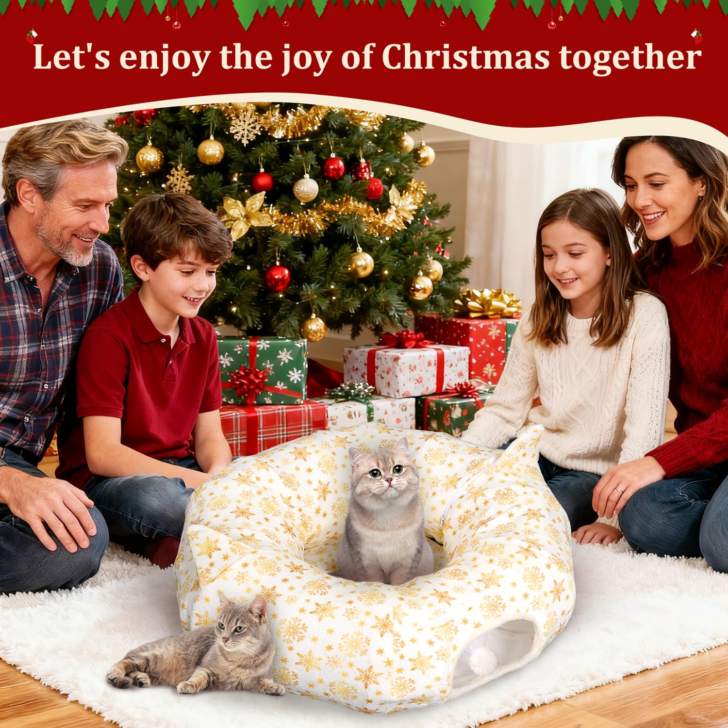 FODAHRWS tree base wrap around creates a defined safe play area around the tree