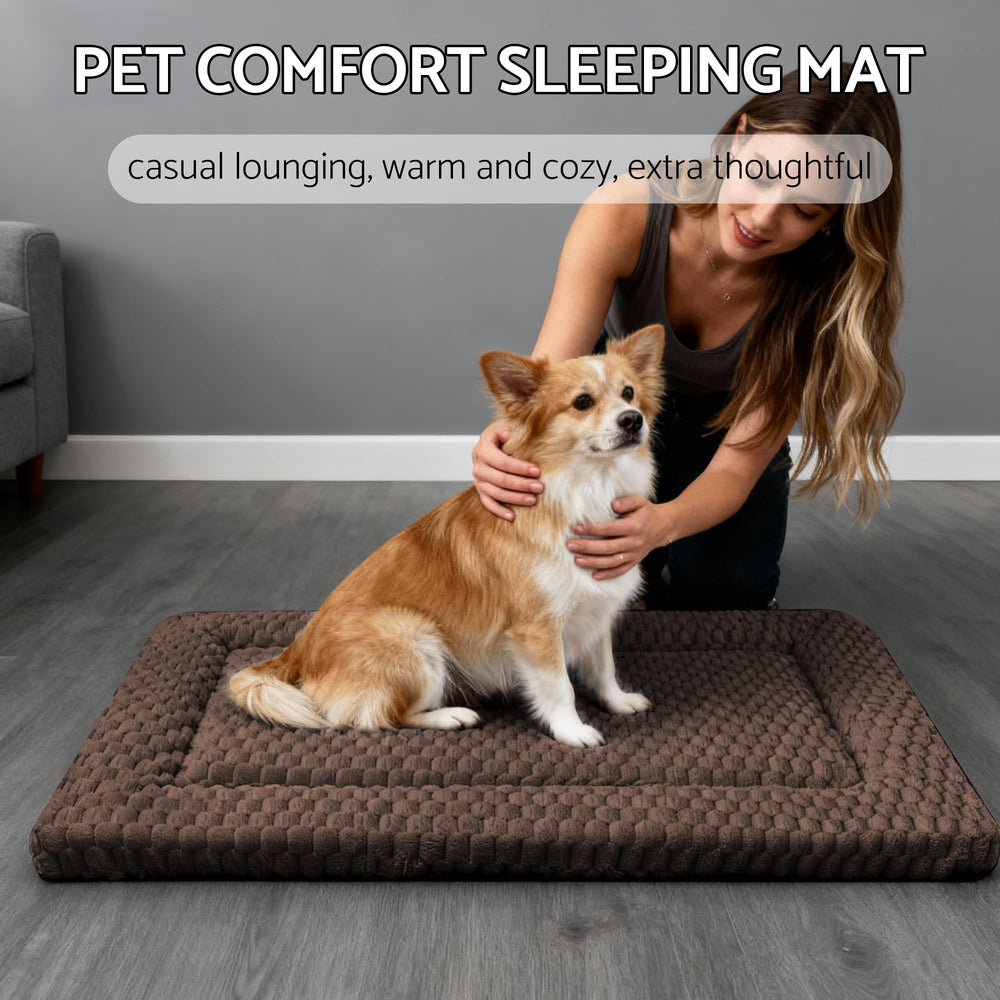 Fogkiss dog bed mat cozy lounge spot for daily restful lounging.