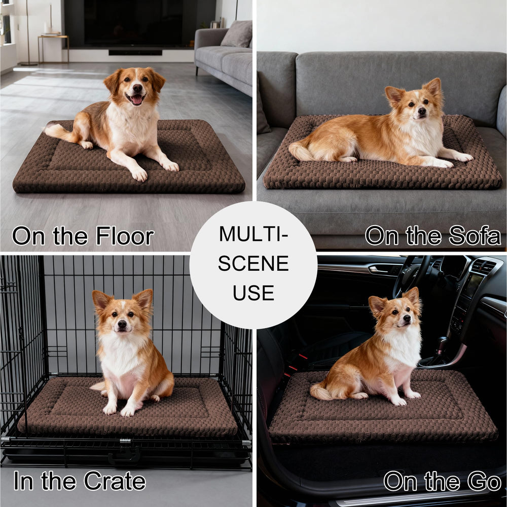 Fogkiss dog bed mat travel-ready padding for trips and crates.