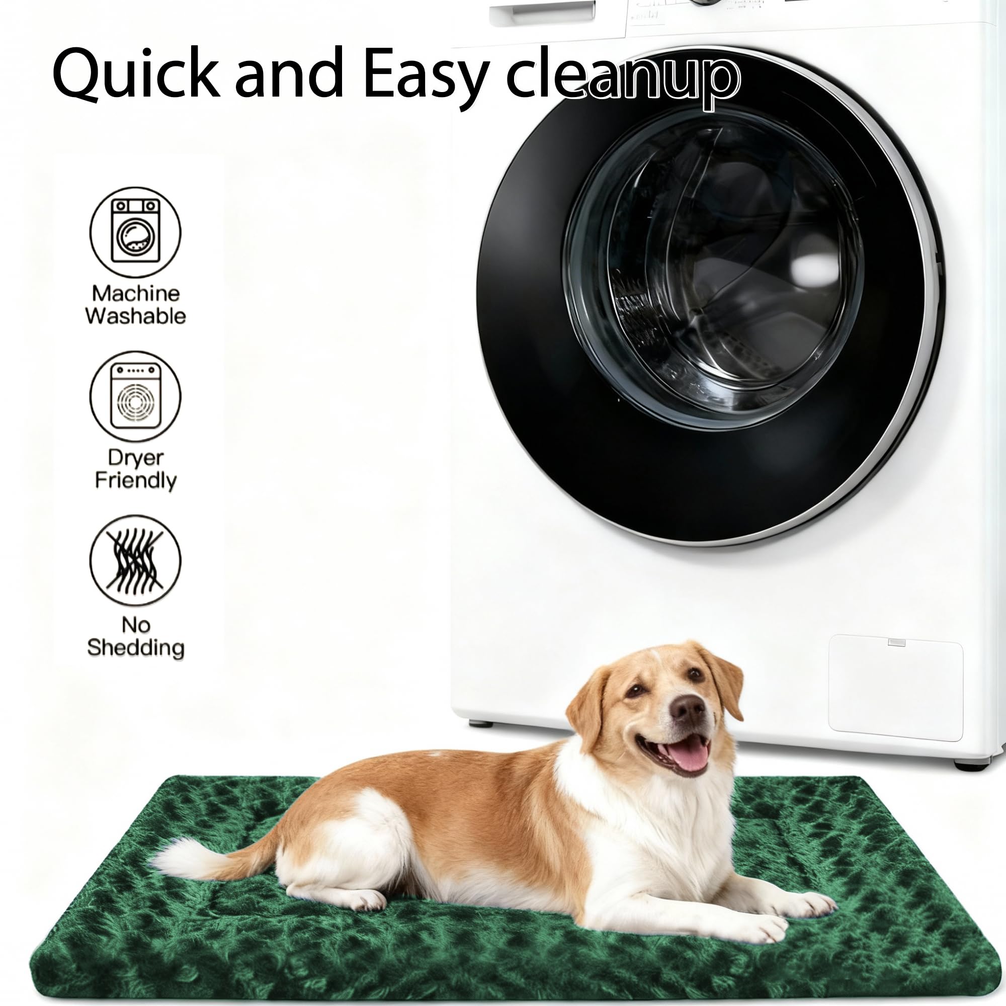 Fogkiss dog bed mat travel-ready for crates and car journeys.