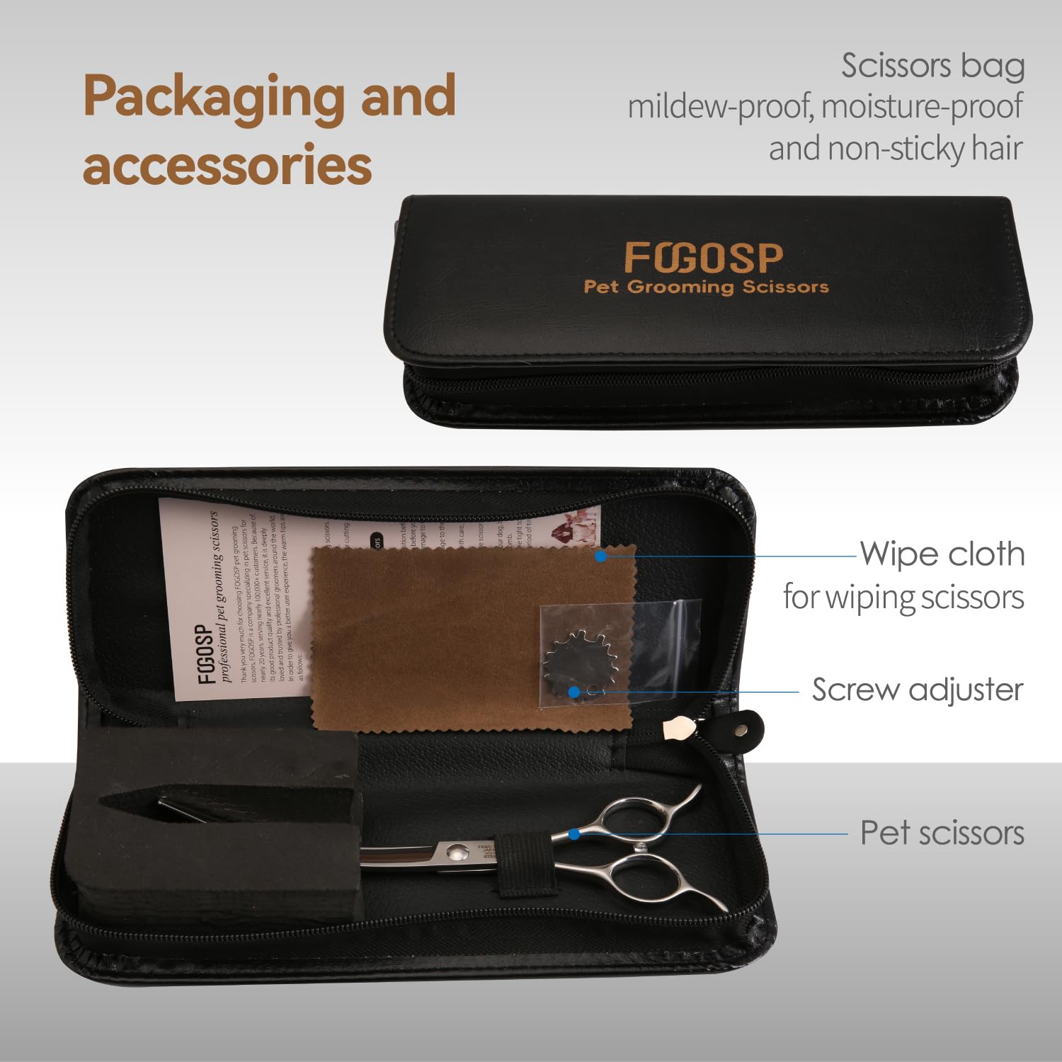 FOGOSP 100% satisfaction money-back guarantee signals risk-free shopping
