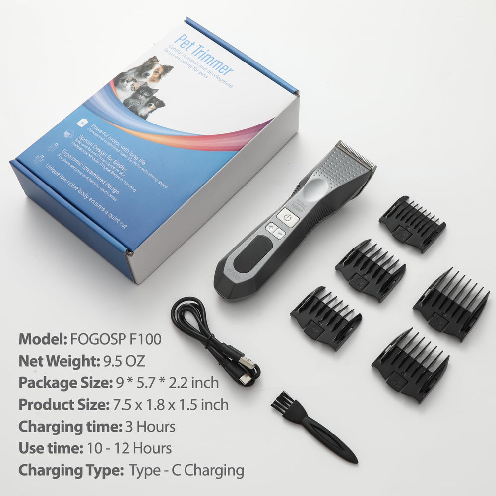 FOGOSP grooming table setup shows heavy-duty performance and control.