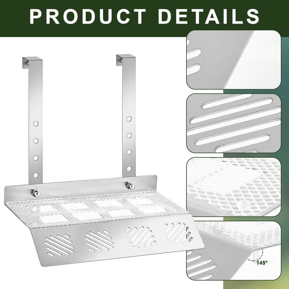 FoldTier platform shows dimensions 5.2x11.5 inches for spacious basking area.