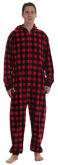 Followme buffalo plaid dog jacket side view highlights snug fit and easy leash access.
