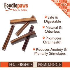 FOODIEPAWS fully digestible chews—gentle on stomachs, ideal for everyday use