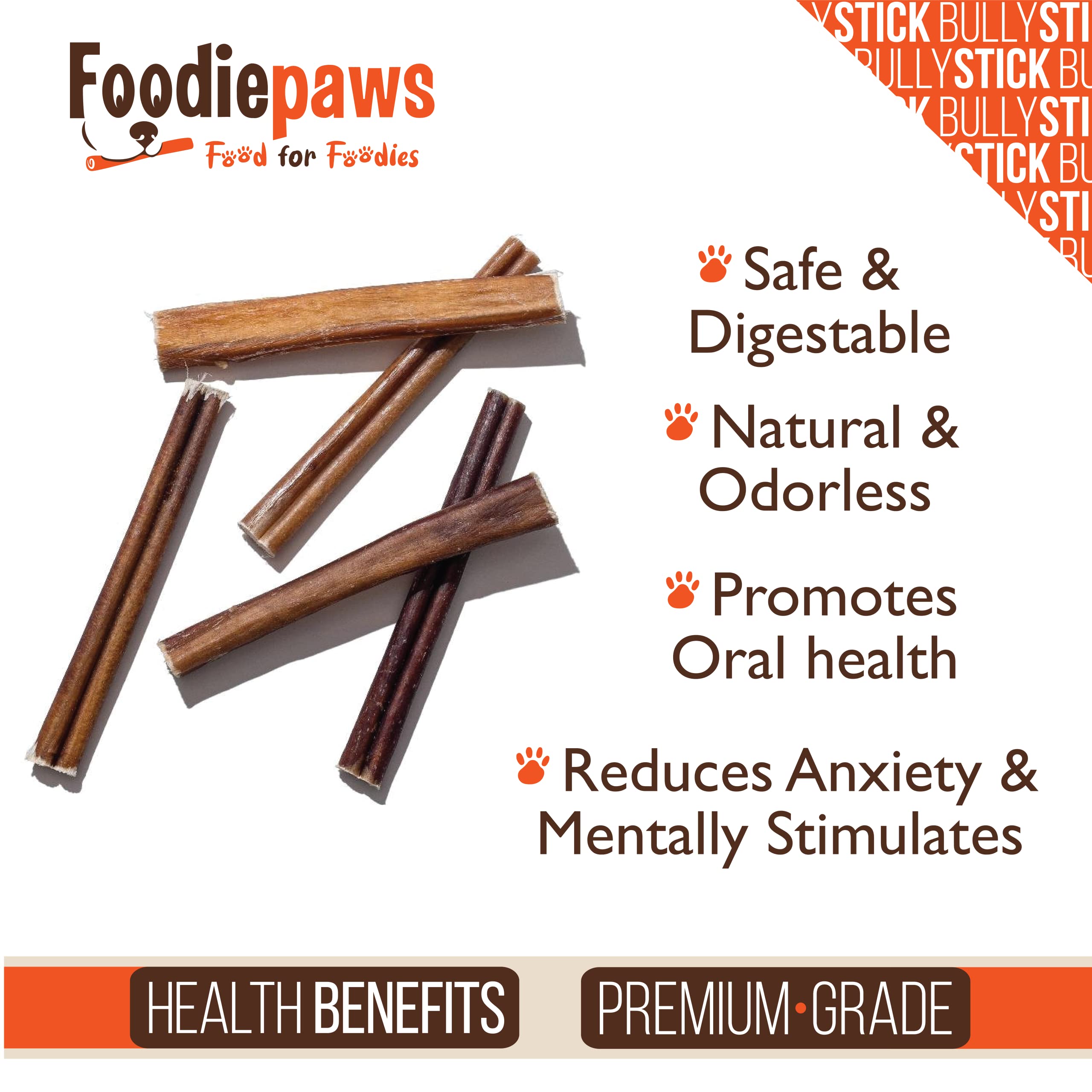 FOODIEPAWS rawhide-free single-ingredient chew; safe for digestion
