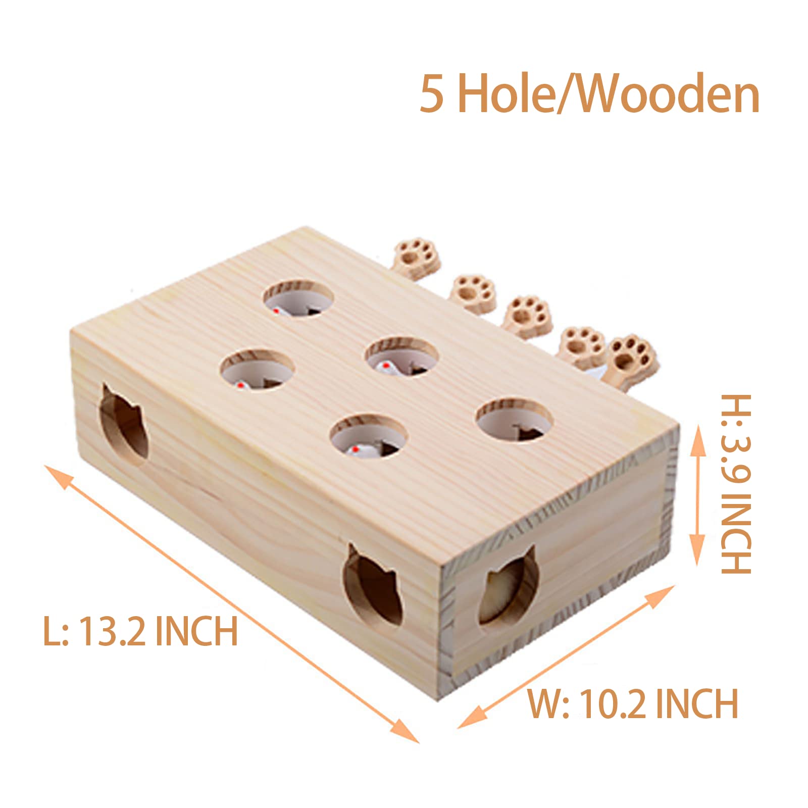 FOOPOMARY natural wood design blends with home decor while stimulating play