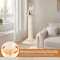 Fopetfy reinforced middle structure ensures durability for active cats