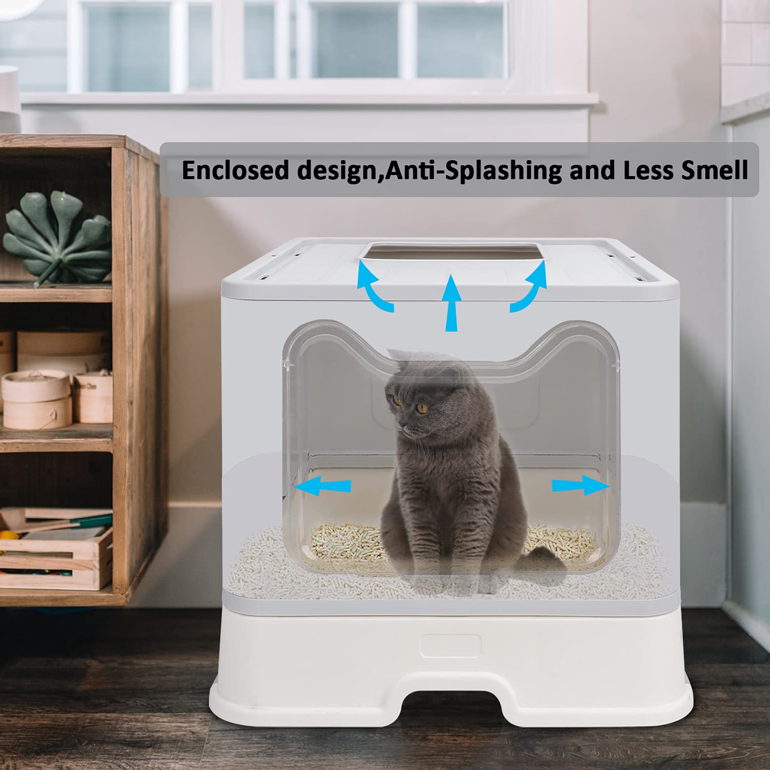 Fophop easy-clean system speeds up maintenance with built-in tools.