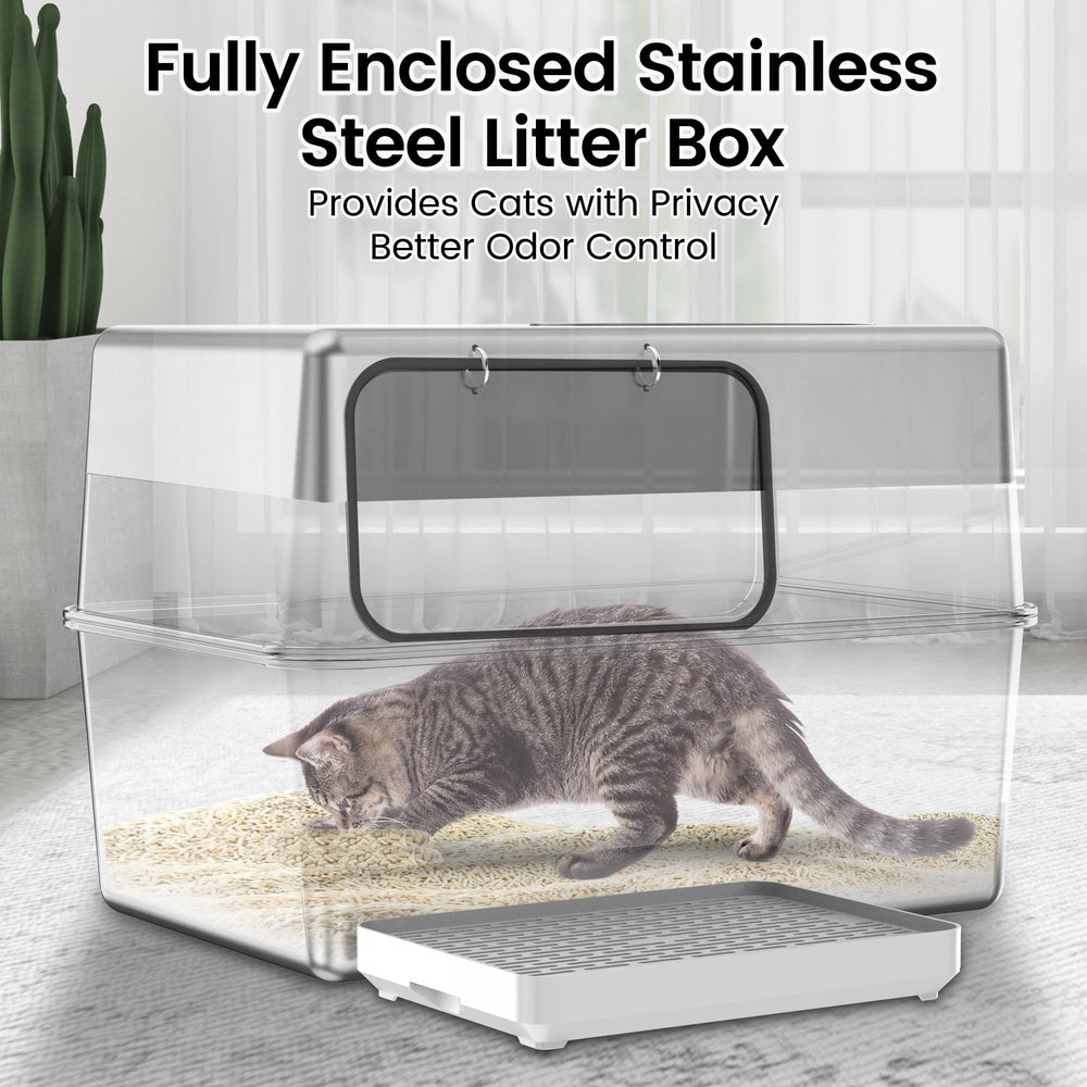 FOPUNB odor-control stainless steel resists odor absorption.