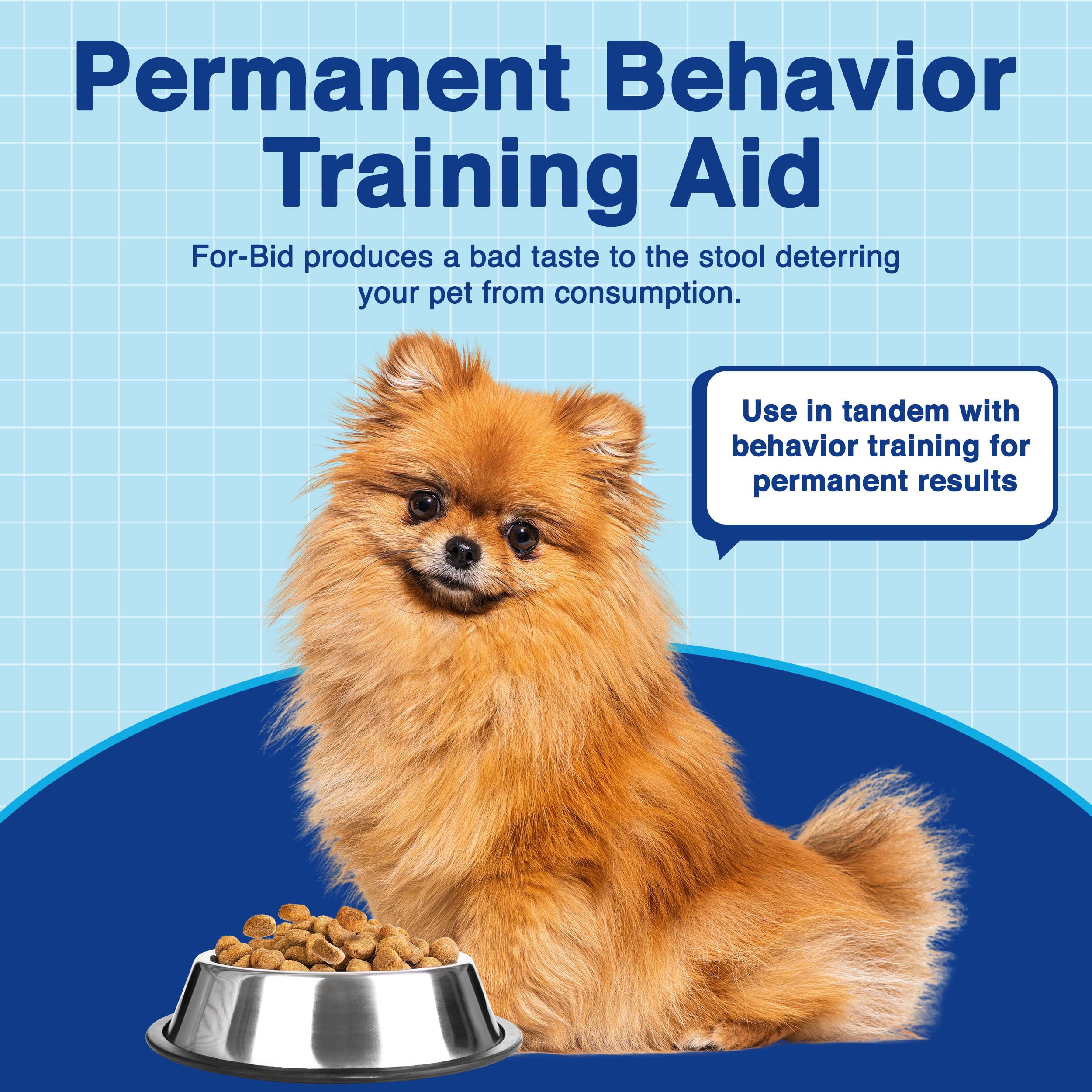 For-Bid is proudly made in the USA, with trusted pet-care manufacturing.