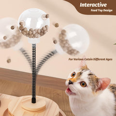 FOR-HI sisal dangling balls provide interactive kitten play.