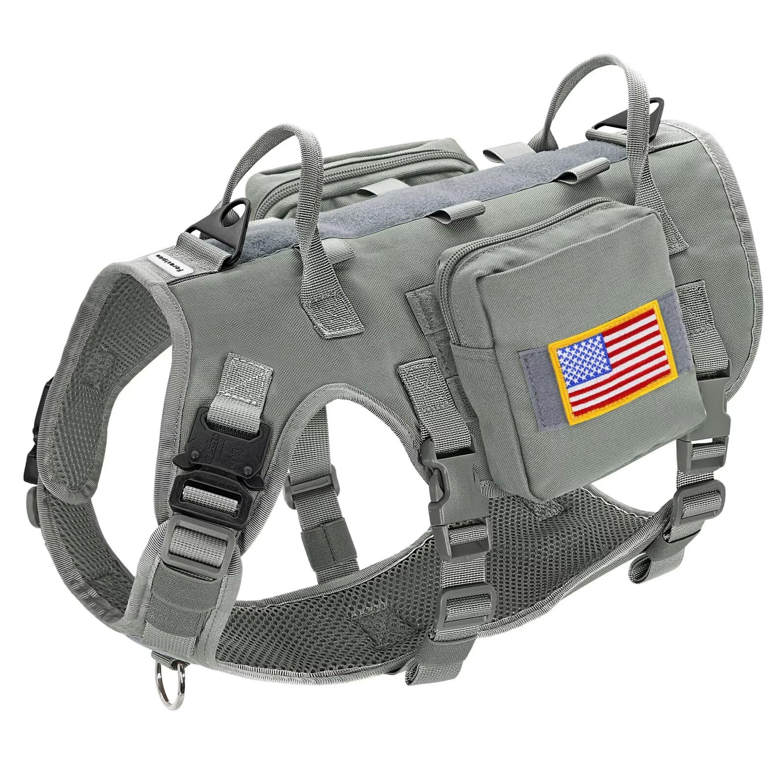 Forestpaw dog harness chest measurement guide ensures a snug fit for medium dogs