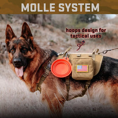 Forestpaw medium harness dual handles for easier lifting and control