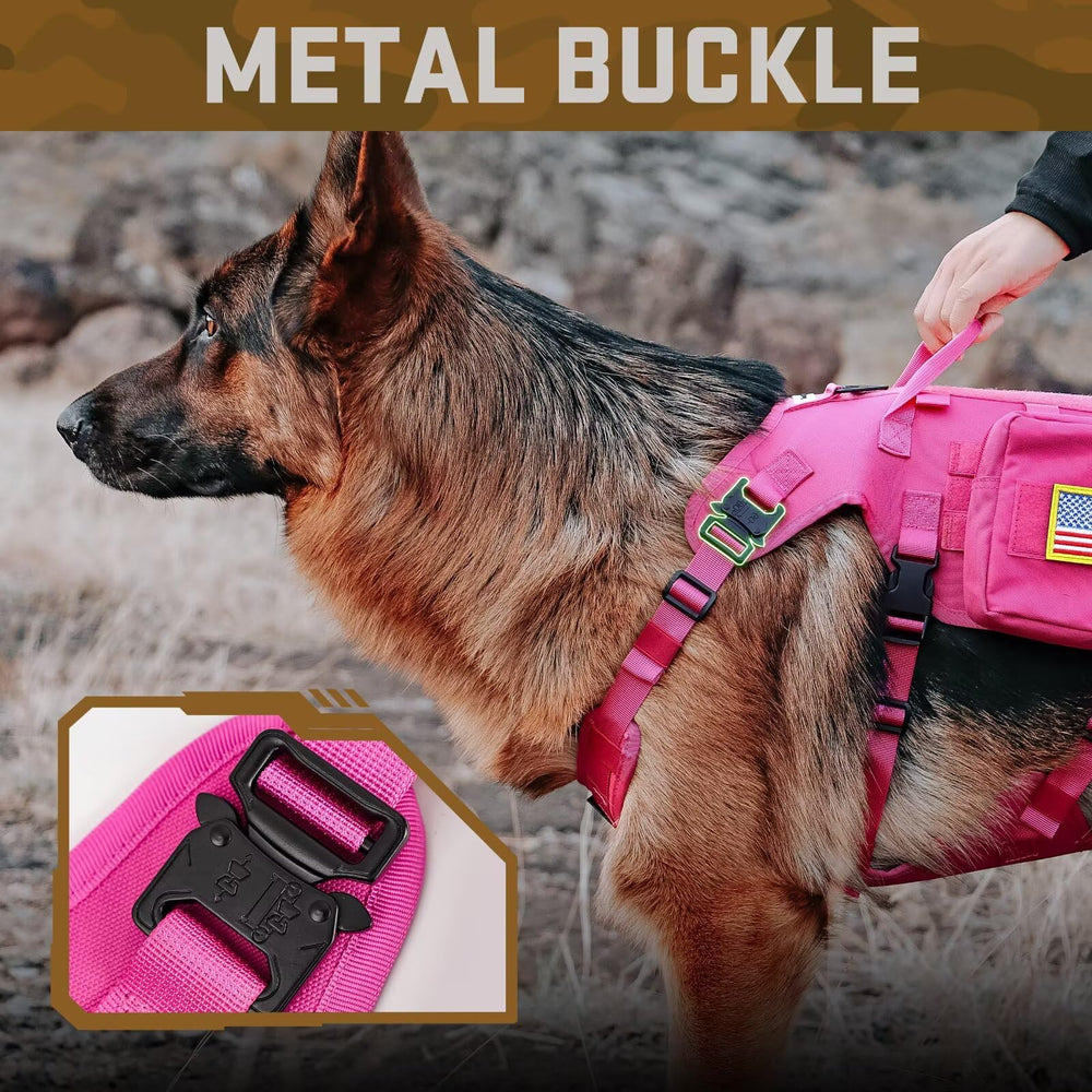 Forestpaw Heavy-Duty Buckles highlight military-strength safety