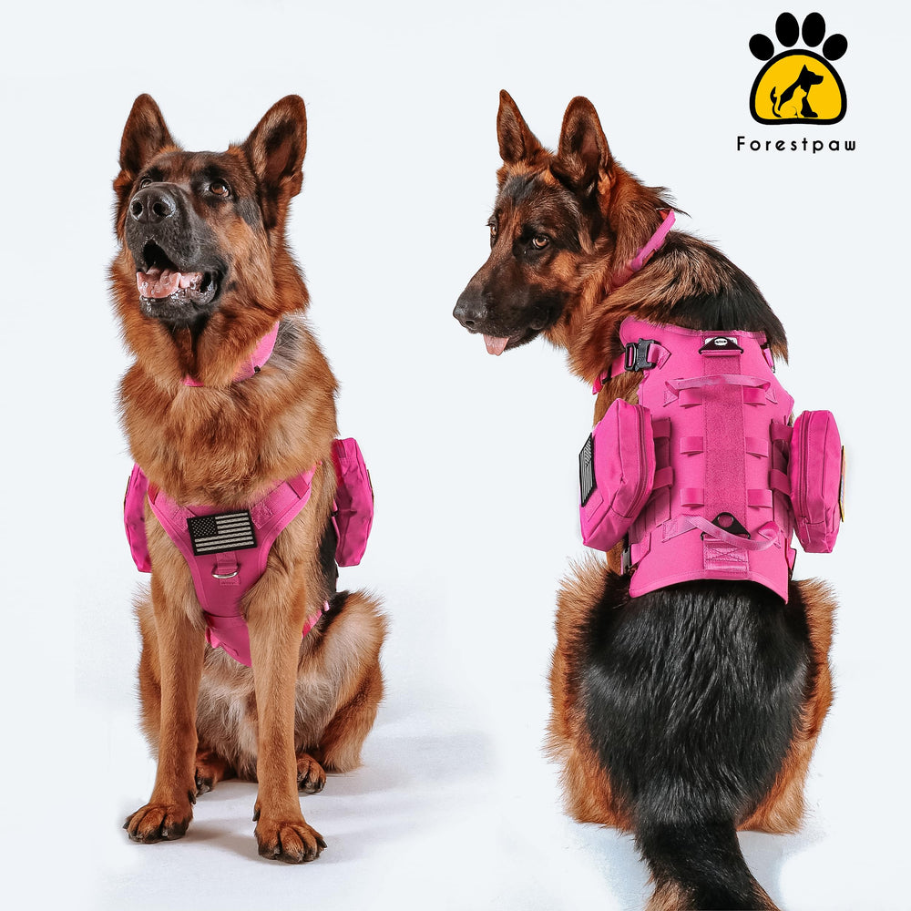 Forestpaw side MOLLE attachments offer convenient places for water bottles and pouches.