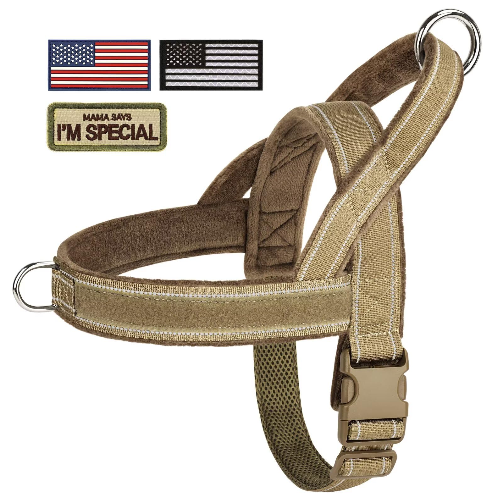 Forestpaw wide-handle-control provides secure grip for guidance and support.