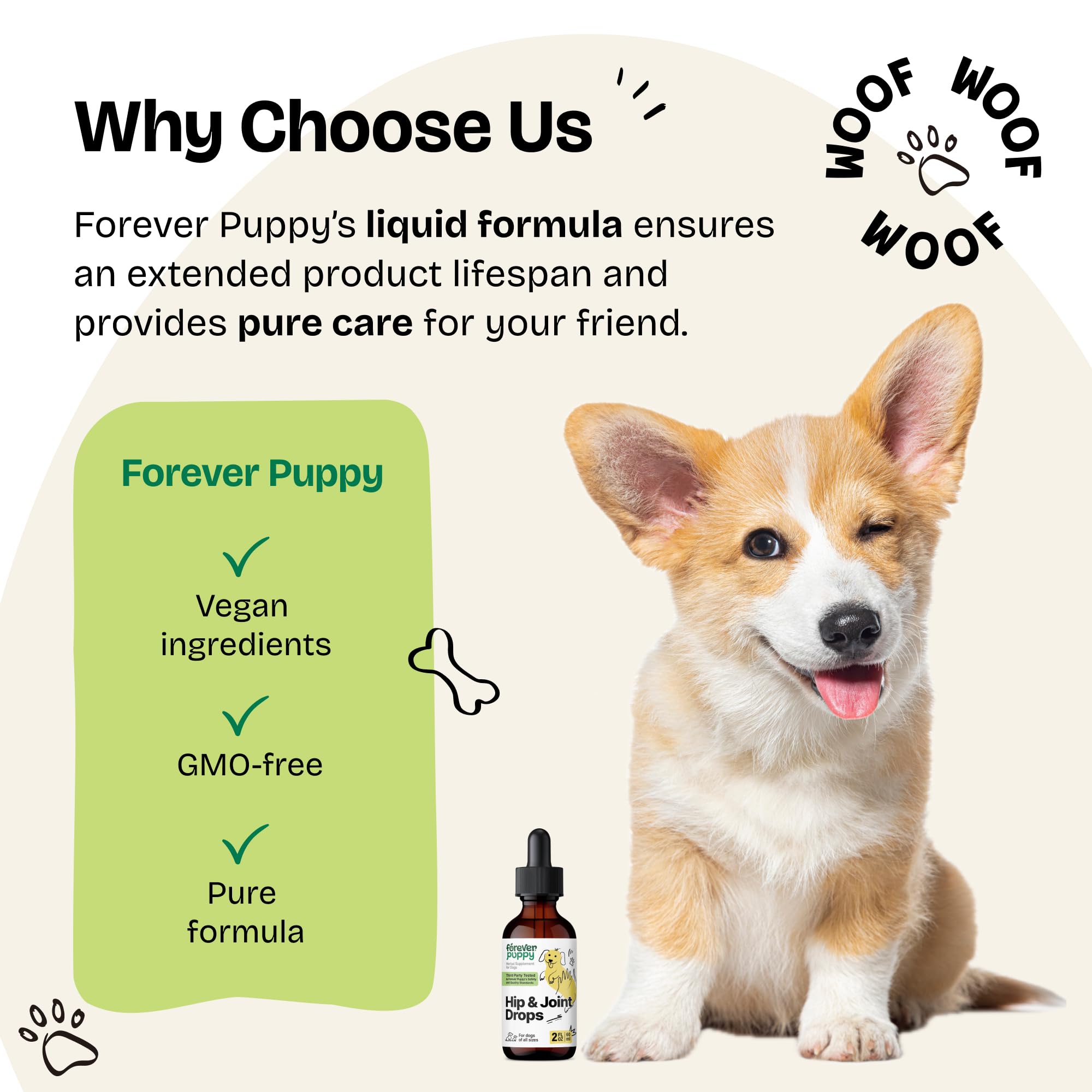 Forever Puppy dog-joint-health-daily-use — simple daily routine to support mobility.