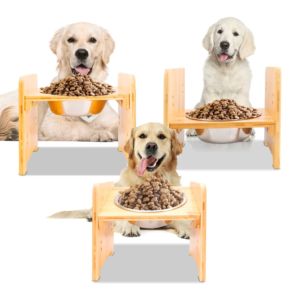 YY FOREYY two-bowl setup offers flexible feeding options