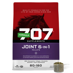 Formula 707 Joint 6in1 pellets bag enables easy daily joint support for horses
