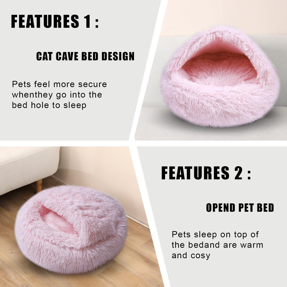 FORMYCATIE cat bed washable cover for easy cleaning after adventures