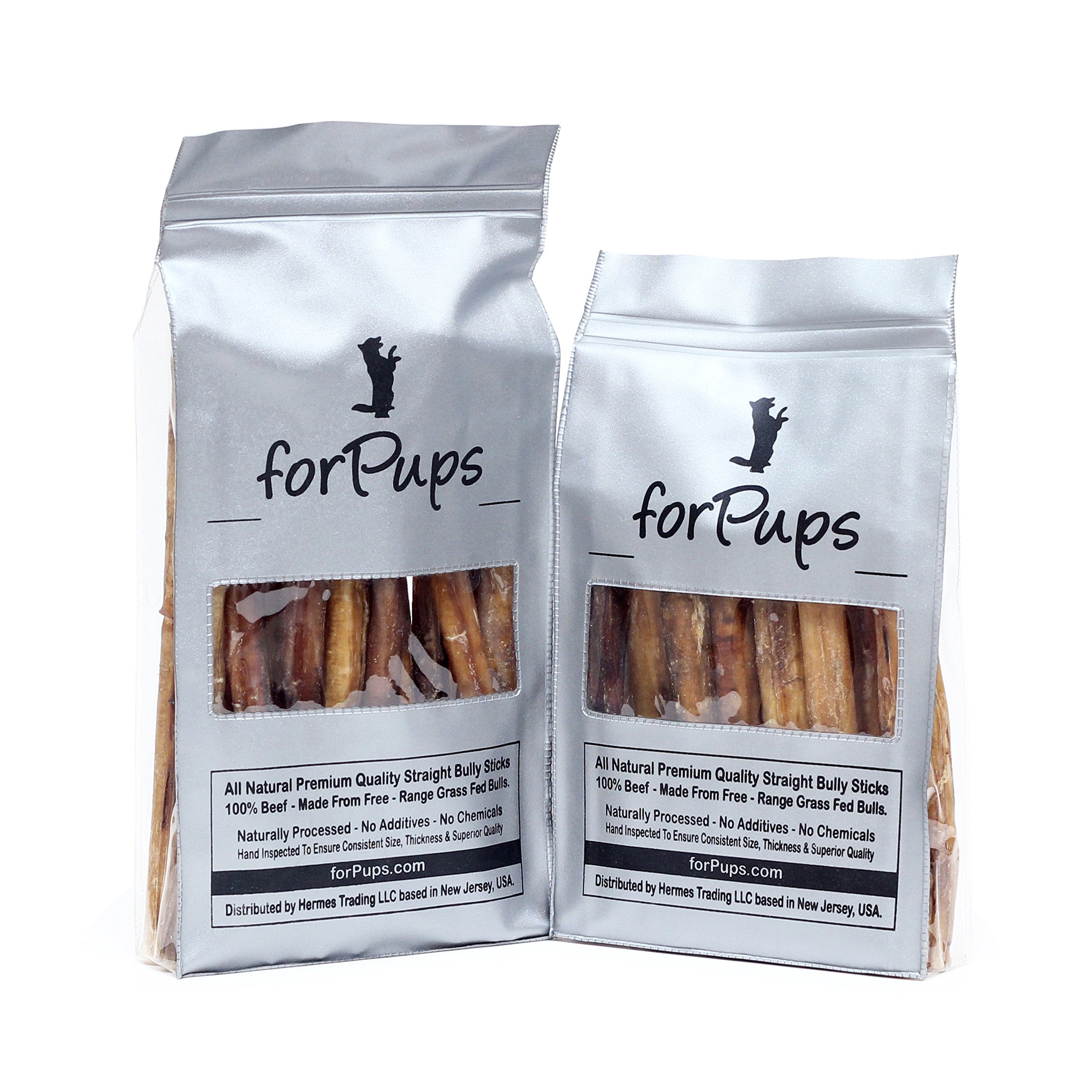 forPups fully-digestible stick — supports dental health through durable texture and clean bite.