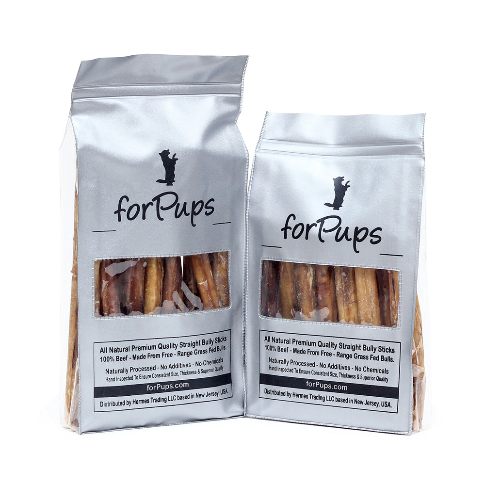 forPups fully-digestible stick — supports dental health through durable texture and clean bite.