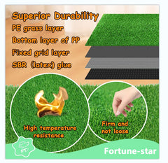 Fortune-star dog potty grass close-up highlights plush, pet-friendly texture.