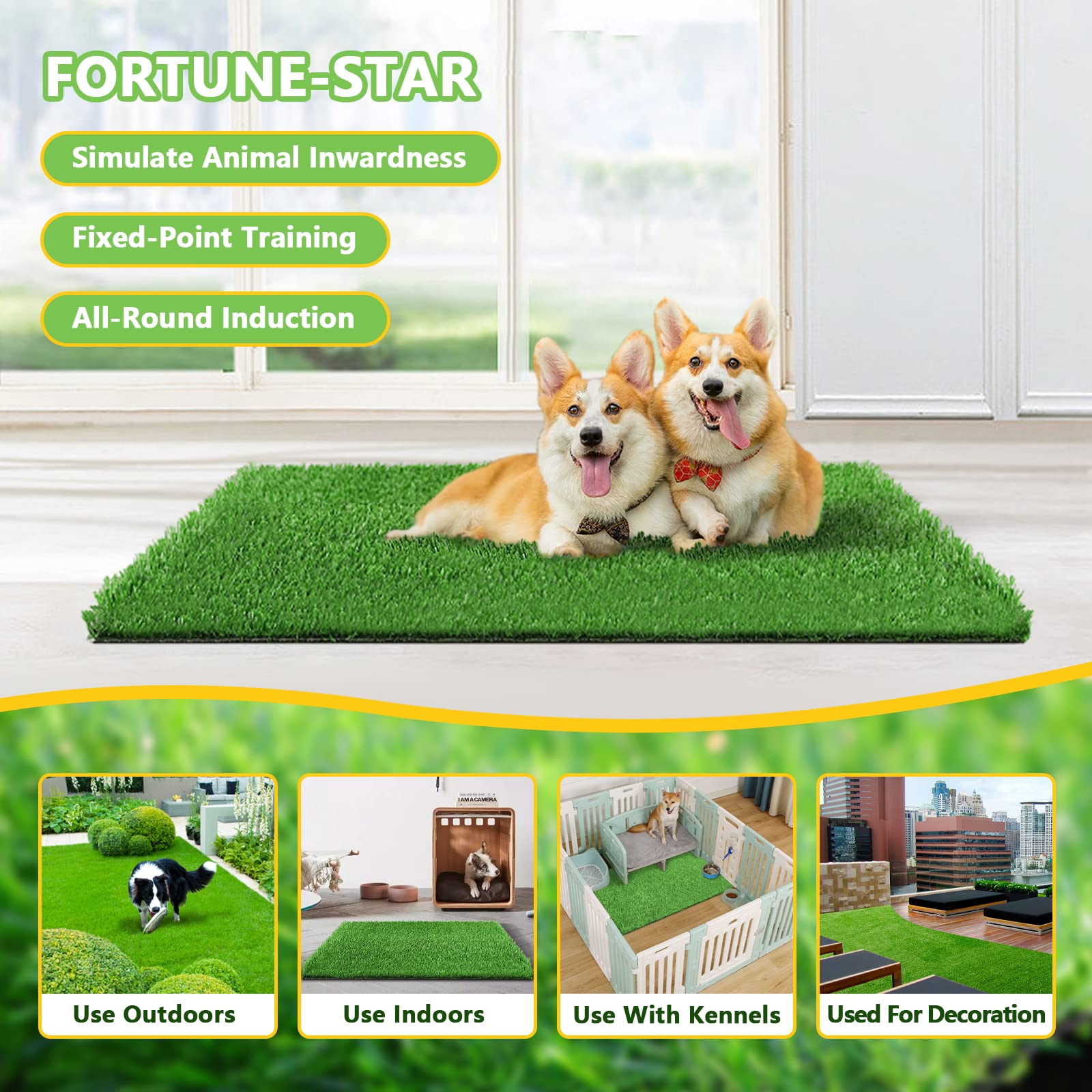 Fortune-star high-quality material with polyethylene and polypropylene fibers for durability.