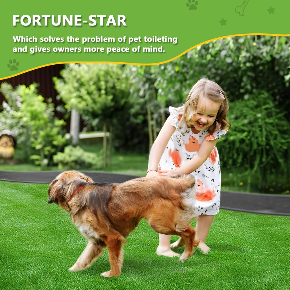 Fortune-star multi-purpose dog grass pad used on balcony or garden.
