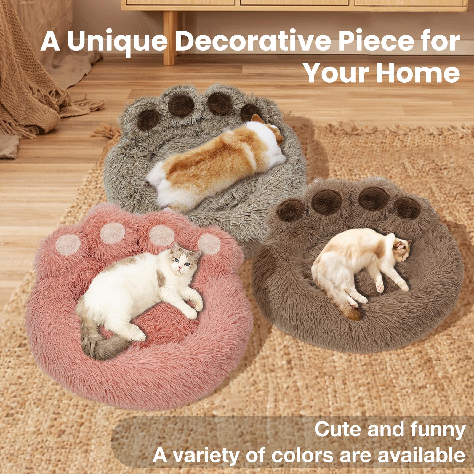 FortuneALL Calming Dog Bed machine-washable design for easy cleanup.