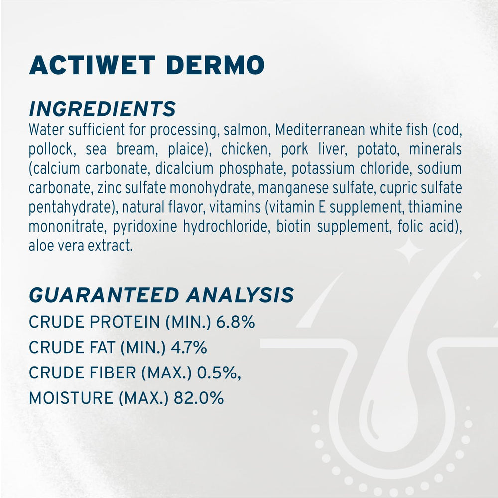 Forza10 non-GMO, wheat and soy free can label for sensitive dogs.