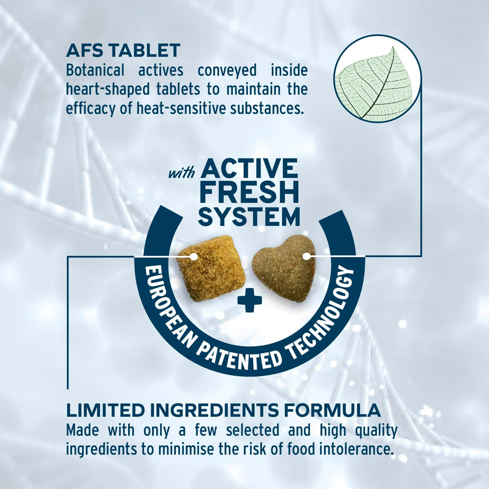 Forza10 wheat- and soy-free formula image for sensitive stomachs.